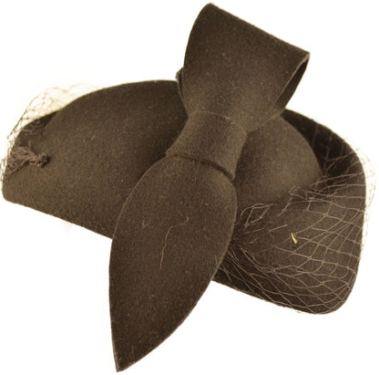 Womens Wool Felt Vintage Cloche Hat