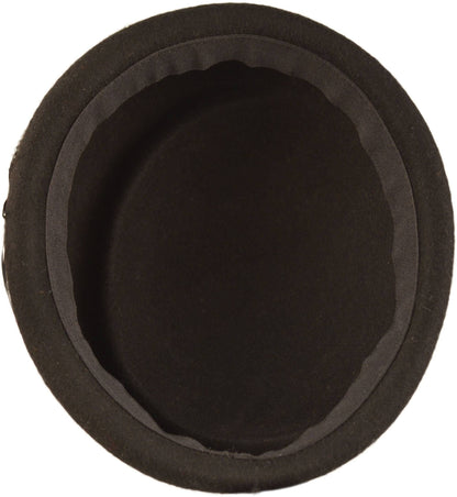 Womens Wool Felt Vintage Cloche Hat