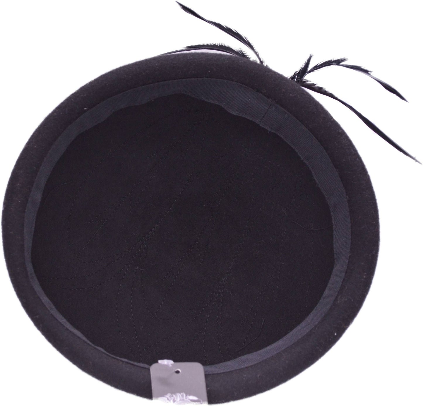 Womens Wool Felt Vintage Cloche Hat