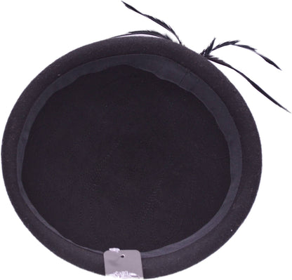 Womens Wool Felt Vintage Cloche Hat