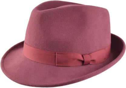 Wool Felt Trilby Hat