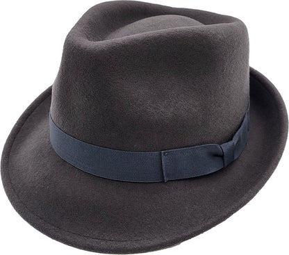 Wool Felt Trilby Hat