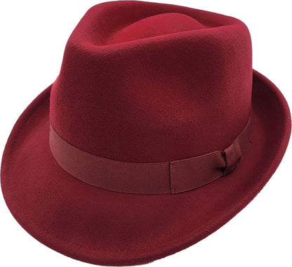 Wool Felt Trilby Hat