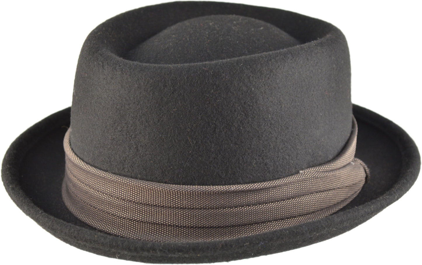 Wool Felt Vintage Cloche Pork Pie Hat