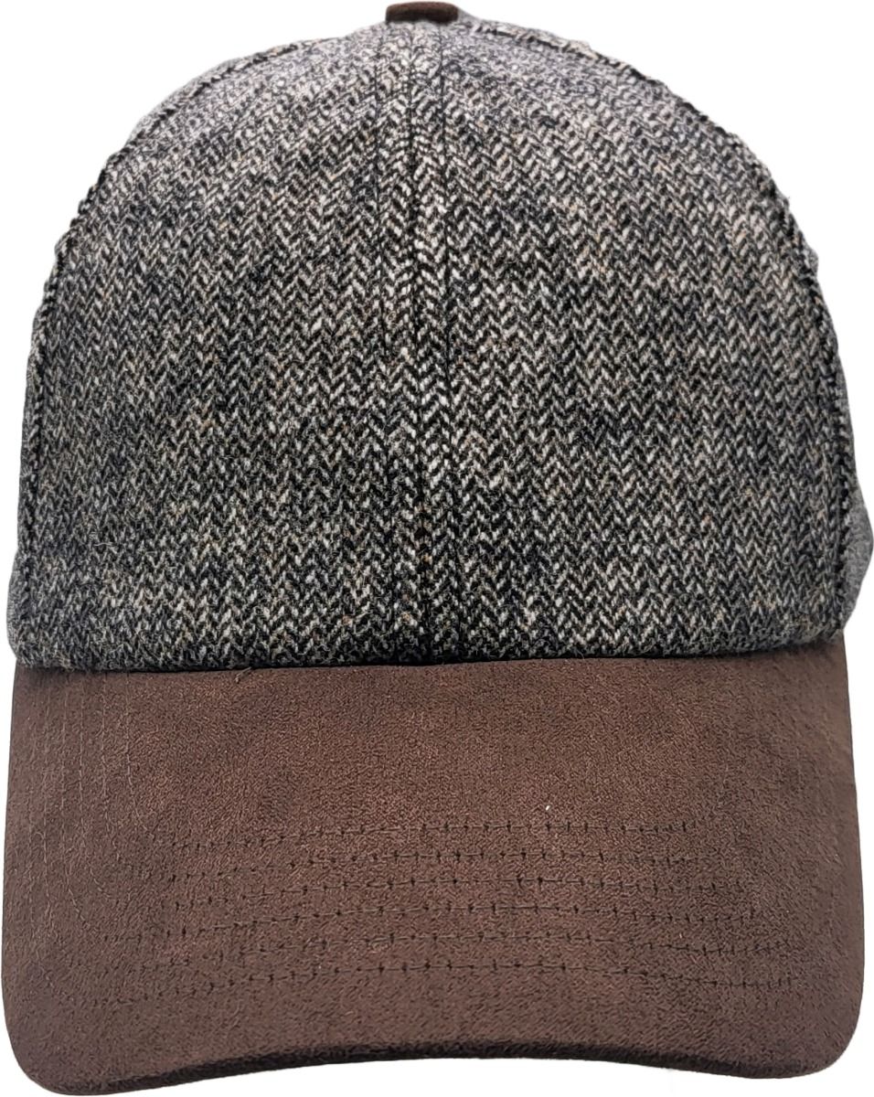 Wool & Suede Baseball Cap