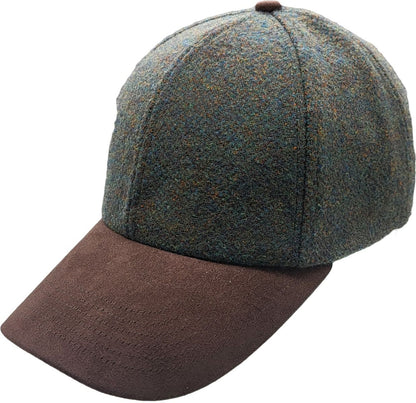 Wool & Suede Baseball Cap