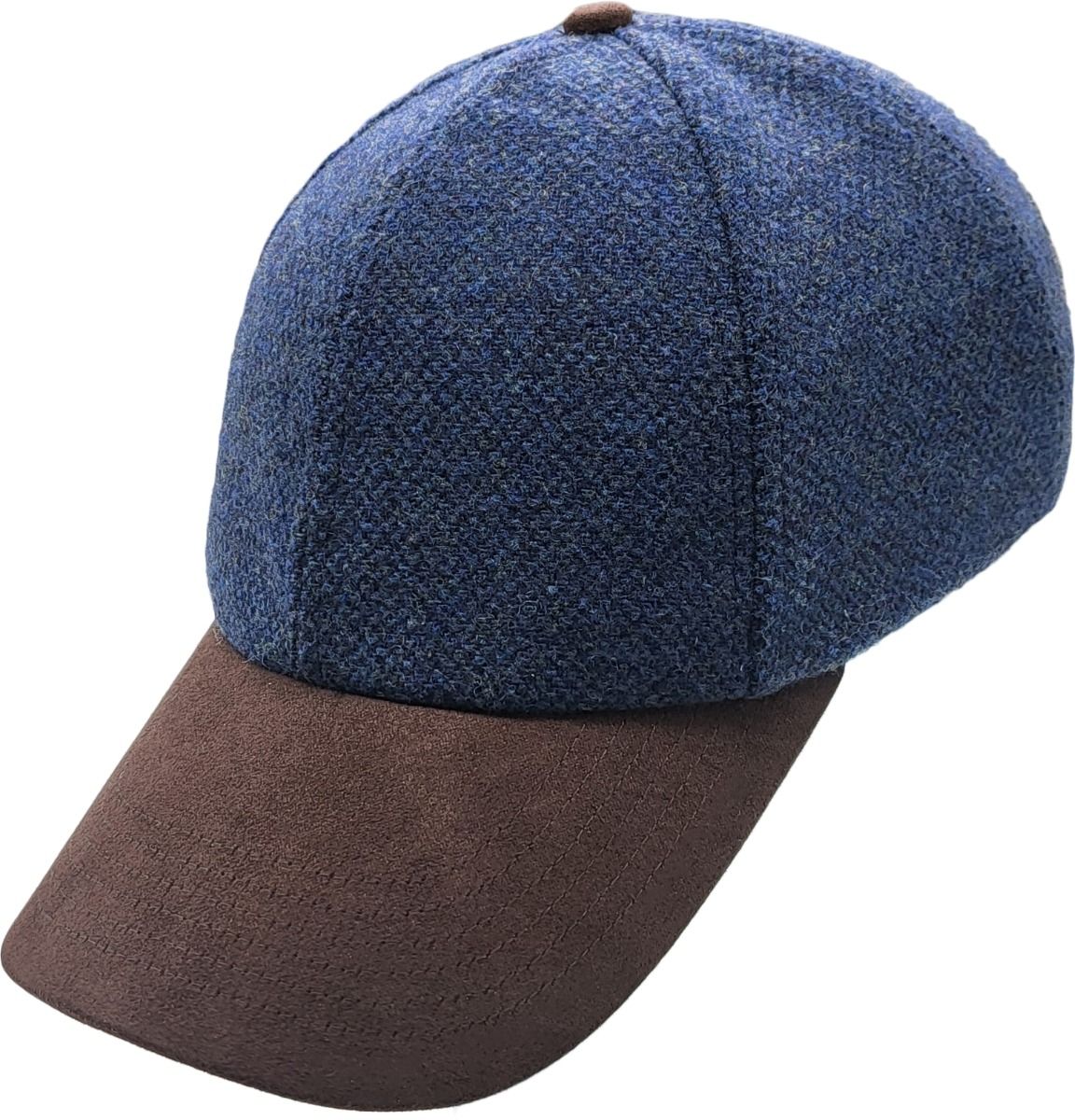 Wool & Suede Baseball Cap