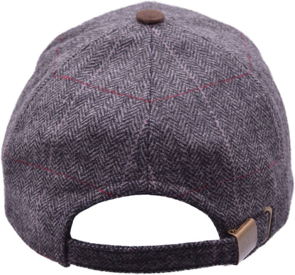 Wool & Suede Baseball Cap Hat
