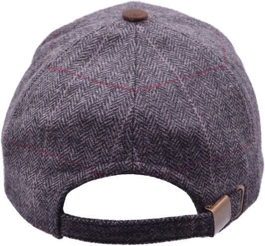 Wool & Suede Baseball Cap Hat